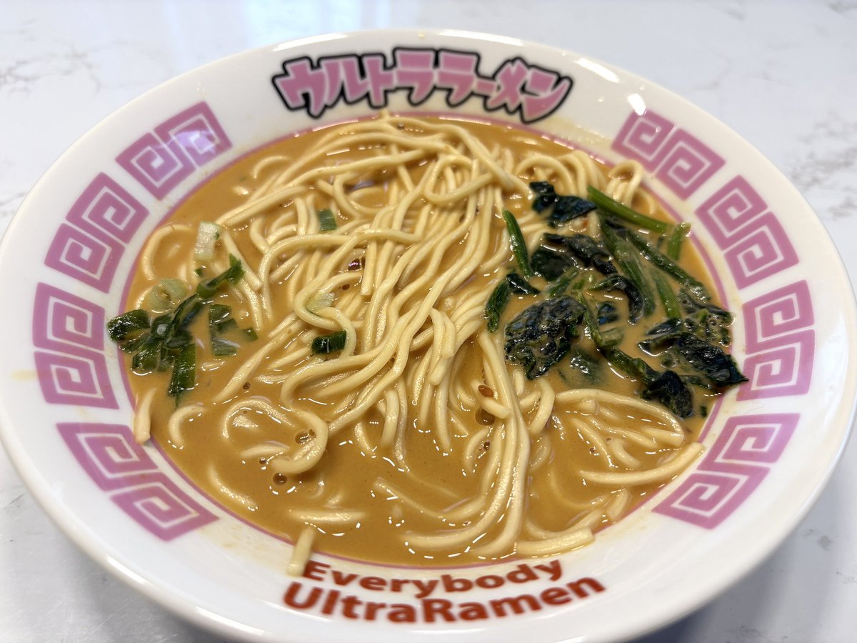 mplang_jp's tweet photo. 近日導入予定の「こってり担々麺」を試食！
胡麻の風味とピリ辛なスープが麺に絡んでドンドンすすりたくなる味わい深い1杯でした。
ウルトララーメン大集合 
大和高座渋谷店 大和市福田1869-3 ハイツKM前 
#大和 #高座渋谷 #ウルトララーメン https://t.co/yTnPL4GDtU