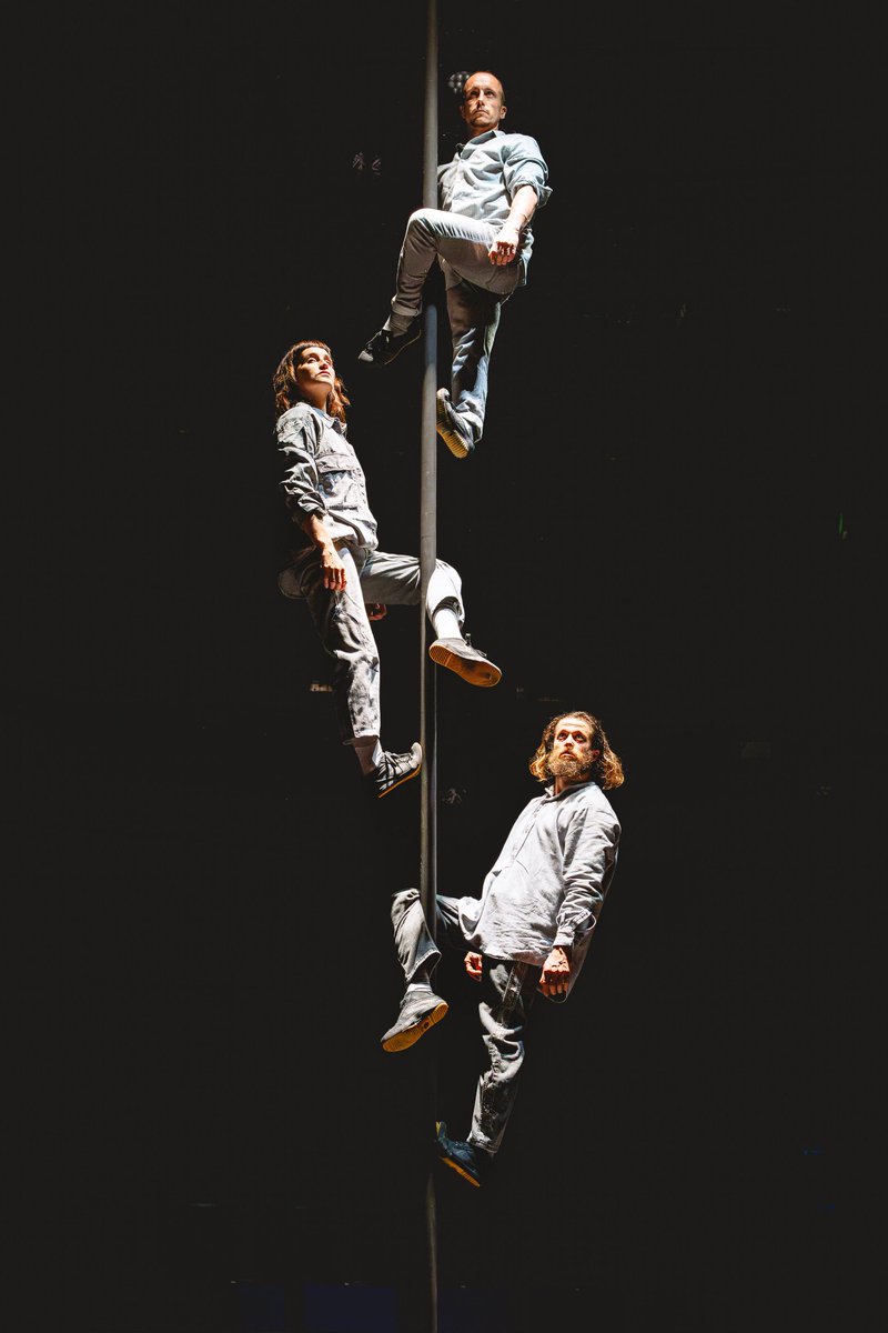 Company of Wolves <a href="/NewVicTheatre/">New Vic Theatre</a> is just sensational. So exciting and atmospheric and VERY sexy. Amazing storytelling from a wonderful cast. And how anyone can look this nonchalent up a pole is completely beyond me. 

Go x