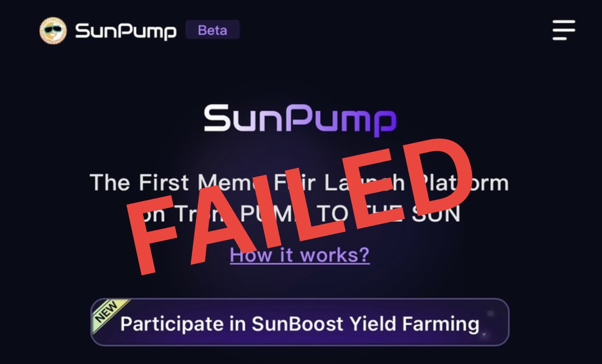 Why SUNPUMP is big failure ?

Here’s the Full thread 🧵