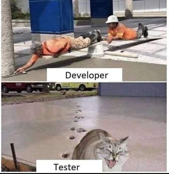 KBhavendra's tweet image. When the dev team says everything&apos;s smooth...✔️🙂 but the tester knows better. 🛠️🐛😂 

 #DeveloperLife #Testing101 #TechHumor #QualityAssurance #BugSquad #DevVsQA #CodeLife #SoftwareTesting #TechMeme #DeveloperHumor