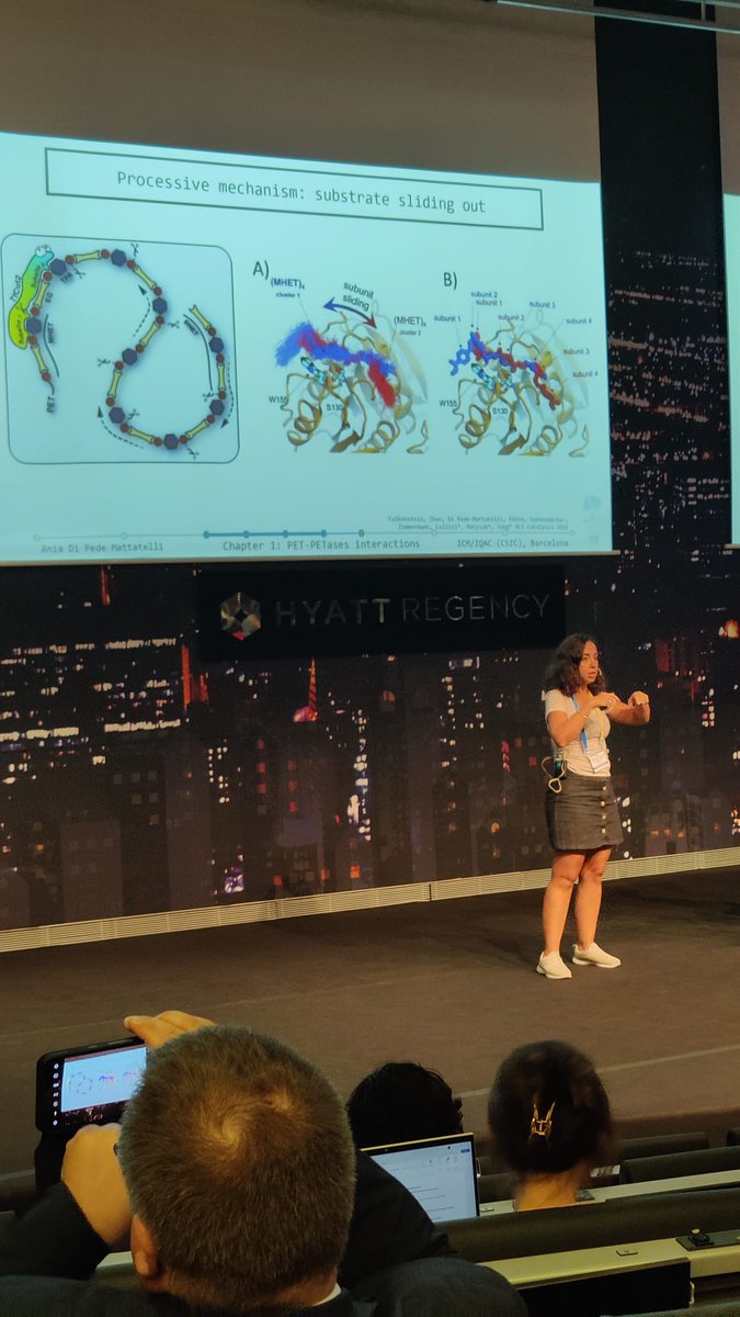 StefaniaDiPede's tweet image. Memorable experience to present at #EuroQSAR 2024 'A New Life for Plastic Bottles: Novel Computational Approaches for Plastic-Degrading Enzymes.' 📸 @MolecularOcean @bougui505 @BonomiMax #PlasticDegradation #EnzymeEngineering #PETase