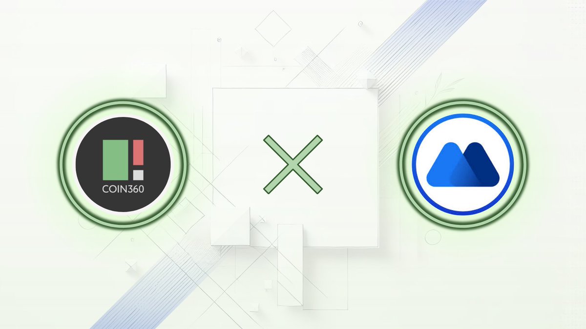 coin360com's tweet photo. 🎉 Coin360 is excited to announce our partnership with @MEXC_Official, a top global cryptocurrency exchange!

With its vast range of tokens and industry-leading competitive fees, MEXC delivers a fast, cost-effective trading experience.

Together, we’re expanding trading options, bringing enhanced value and opportunities to crypto enthusiasts! 🔥

Don’t wait—start trading on MEXC and enjoy the benefits firsthand 👉 https://t.co/h895inOmJO

Curious about what this partnership means for you? Get the full scoop here: https://t.co/Piew6ta8Ps
#Crypto #Partnership #MEXC #Coin360