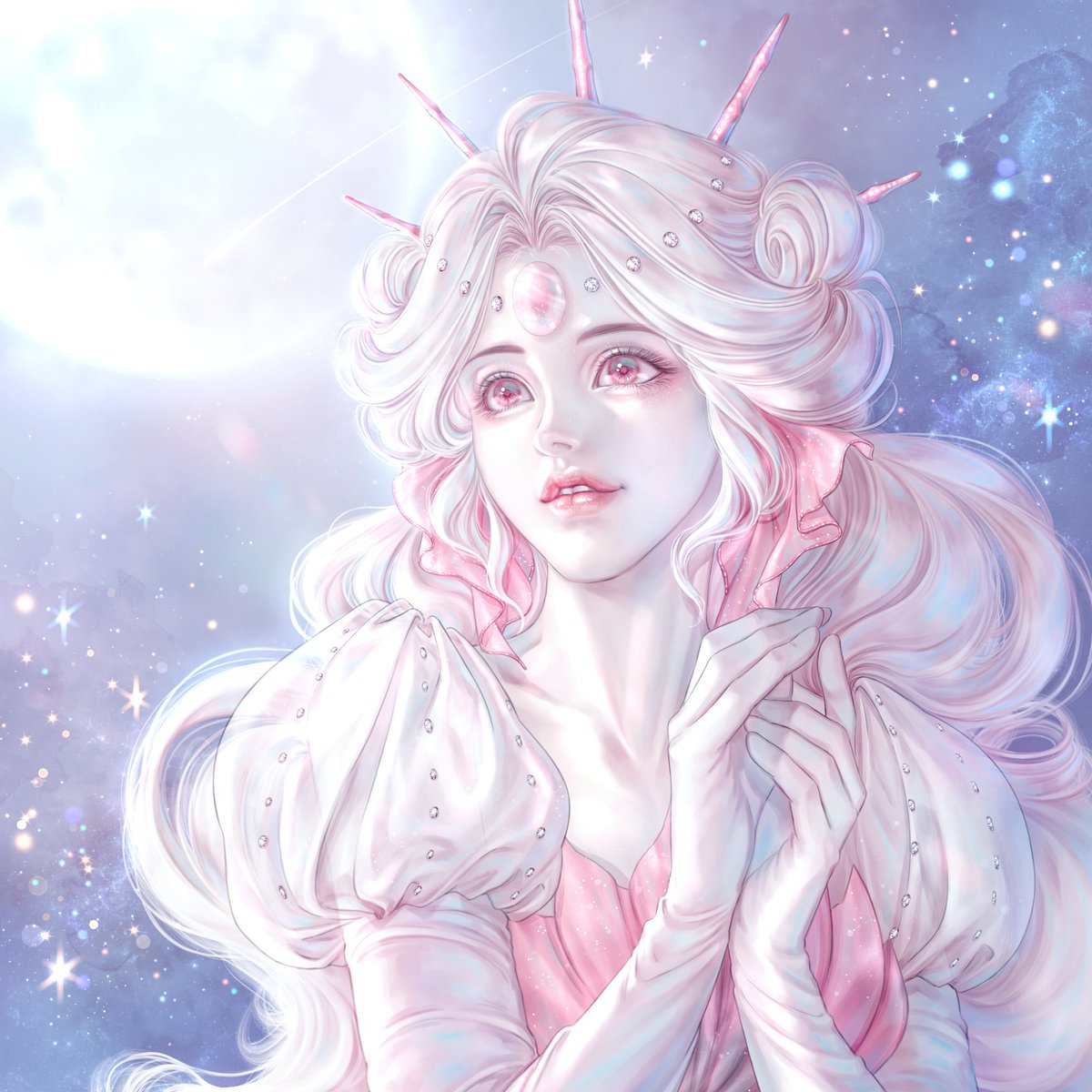 #콕카스_백화_합작
#cookierunkingdom
#whitepearlcookie

지난번 흑화합작 때 블랙펄 쿠키였다면
이번엔 블랙펄 쿠키가 순수했던 모습으로 돌아가는 의미삼아 화이트펄 쿠키로 준비했습니다!
(전개 참 무엇...;;)