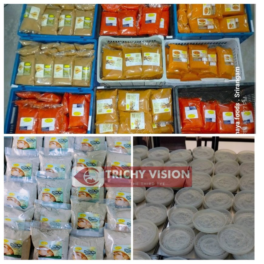 VisionTrichy's tweet photo. #Vision_Article||சப்பாத்தி, இடியாப்பம், பூரி மற்றும் மசாலாக்கள் - வீட்டுமுறையில் தயாராகும் உணவு பொருட்கள்!! - https://t.co/QUINpqOrGg #trichynews #food
#chapati #idiyappam #masalas #homemadefood https://t.co/MH1m6sc06N