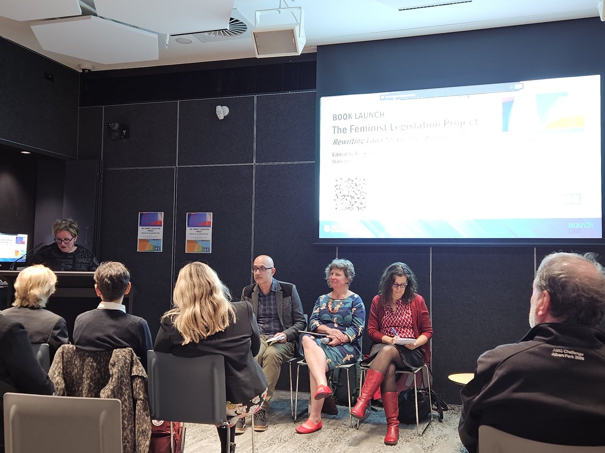 adrianfarrugia1's tweet image. @Kate_Seear launching the important new book The Feminist Legislation Project. The collection is available open access: taylorfrancis.com/books/oa-edit/…