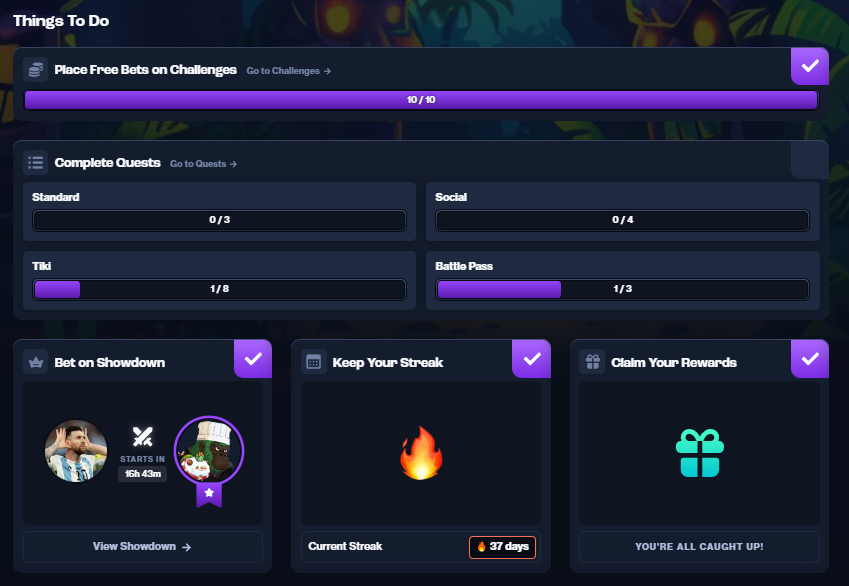 YoungSushi96's tweet photo. [THREAD]

@TriballyGames is taking play to earn to a whole new level. You can earn their token ($TRIBAL) through so many different ways, and it doesnt take much time eighter!

Interested? keep reading.

I will cover these features:
💵Bets
💵Quests
💵Showdowns
💵Blessings machine https://t.co/WwQskoDxd5