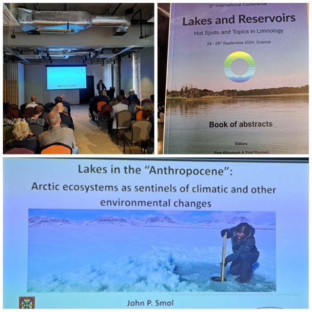 Yesterday, the Polish Limnology Meeting started with a great plenary by John Smol on 'Lakes in the Anthropocene'. He already experienced millennia old high artic lakes to no longer exist. Canary in the coal mine lakes disappearing during his research. More great talks followed👍