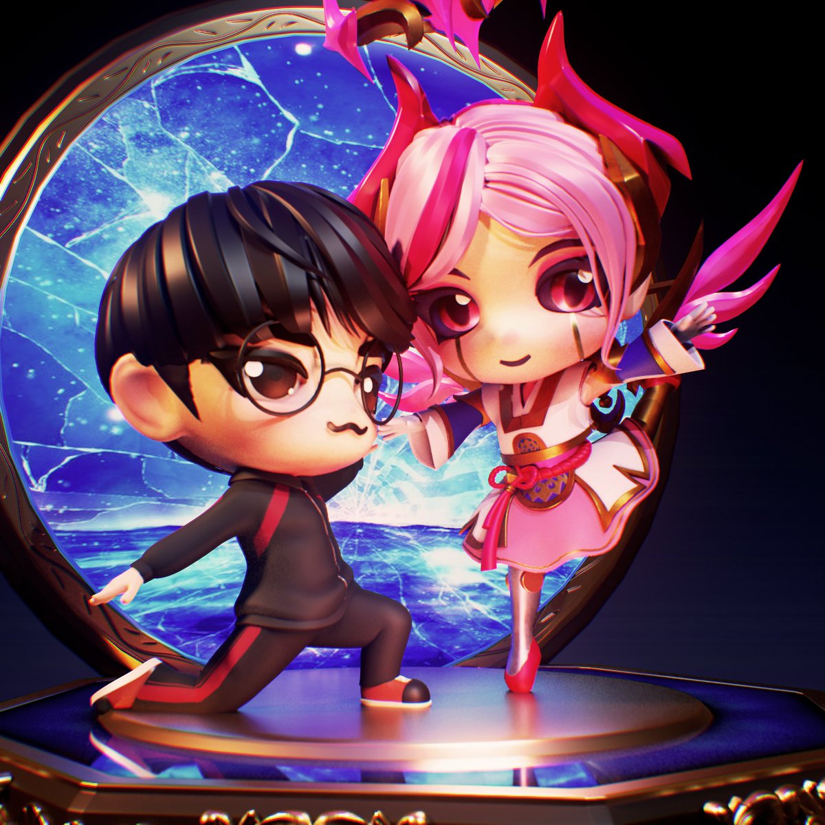 faknut05070203's tweet photo. Changing Orianna to her official colors made her look even cuter

PINK! PINK! 😍😍
#Orianna #Faker #T1 #T1WIIN https://t.co/igcvkP7X2K