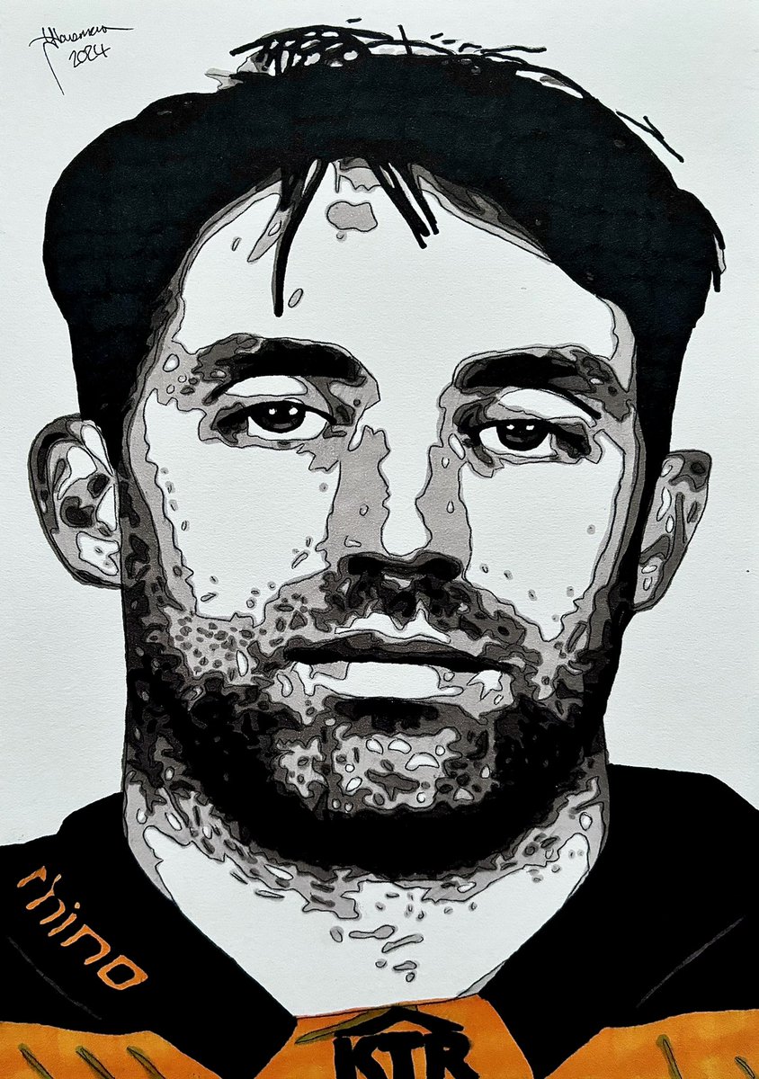 HollywoodArtLH's tweet photo. Marco De Filippo #MarcoDeFilippo #DeFilippo #Sheffield #SheffieldSteelers #Steelers #SteelersHockey #IceHockey #Elite #EIHL #Art #Artist #Artwork #FanArt @steelershockey @officialEIHL Hand drawn using Spectrum Noir ✍️🏒🧡 https://t.co/3iaxtX8skn