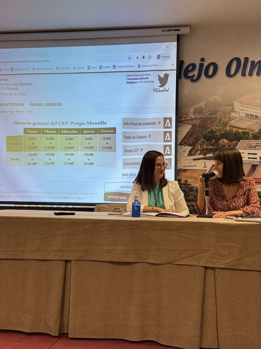 Comenzamos las XI Jornadas para responsables de formación <a href="/ceppriegomonti/">CEP Priego Montilla</a>