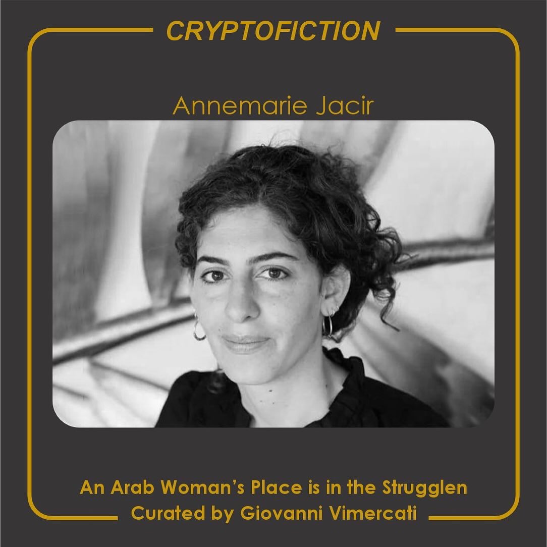 cryptofiction (@cryptofiction) on Twitter photo “An Arab Woman’s Place Is In The Struggle”.
Curated by Giovanni Vimercati
•An Explanation: And Then Burn the Ashes by Annemarie Jacir (2006, 70min)
Watch here:
crypto-fiction.com/on-demand
#annemariejacir <a href="/AnnemarieJacir/">Annemarie Jacir</a> “An Arab Woman’s Place Is In The Struggle”.
Curated by Giovanni Vimercati
•An Explanation: And Then Burn the Ashes by Annemarie Jacir (2006, 70min)
Watch here:
crypto-fiction.com/on-demand
#annemariejacir <a href="/AnnemarieJacir/">Annemarie Jacir</a>