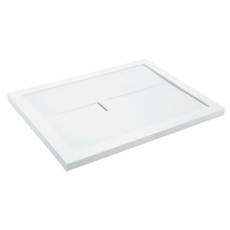 High-quality acrylic solid surfaces shower tray. Each tray comes with a lifetime no-leak guarantee.  If you would like more information, please get in touch with us.  +86 177 0194 8514 #solidsurfacesheets #LG #staron #interiordesign #basin #sink #bathroom #showertray #showerwall