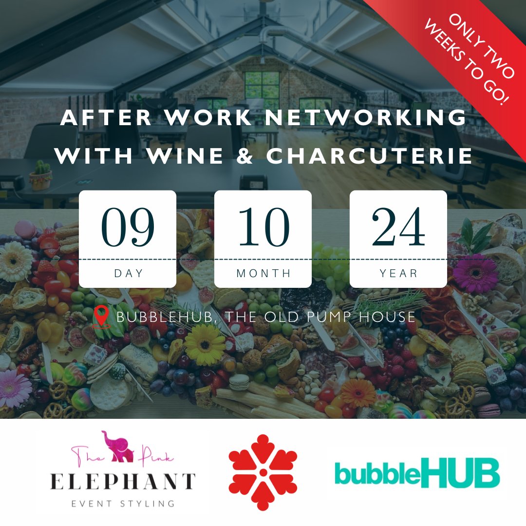 ⏰ Only Two Weeks Left Until Our After Work Networking with Wine &amp; Charcuterie! 🍷🧀

Connect with fellow professionals, catch up with friends, and enjoy a unique culinary experience in a beautiful setting. Spaces are filling up quickly, so don't miss out: heyor.ca/XJY7vY