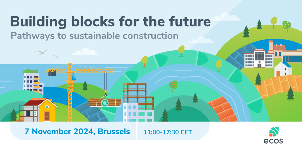 ECOS_Standard's tweet image. Registration open! 🚨

Join our conference on 7 November to explore pathways to low-carbon #construction. 🏗️

Against the background of new policy cycle, we&apos;ll dive into what&apos;s next for implementing ambitious construction policies and standards.

Register: ecostandard.org/news_events/bu…
