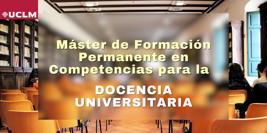🎓 ¿Buscas destacar en la enseñanza universitaria? Nuestro máster te proporciona habilidades pedagógicas avanzadas y técnicas innovadoras para mejorar tu enseñanza.

▶️▶️▶️Infórmate en bit.ly/3SzWAWJ

<a href="/uclm_es/">Universidad de Castilla-La Mancha</a> <a href="/Rober_noc/">Roberto Moreno</a>