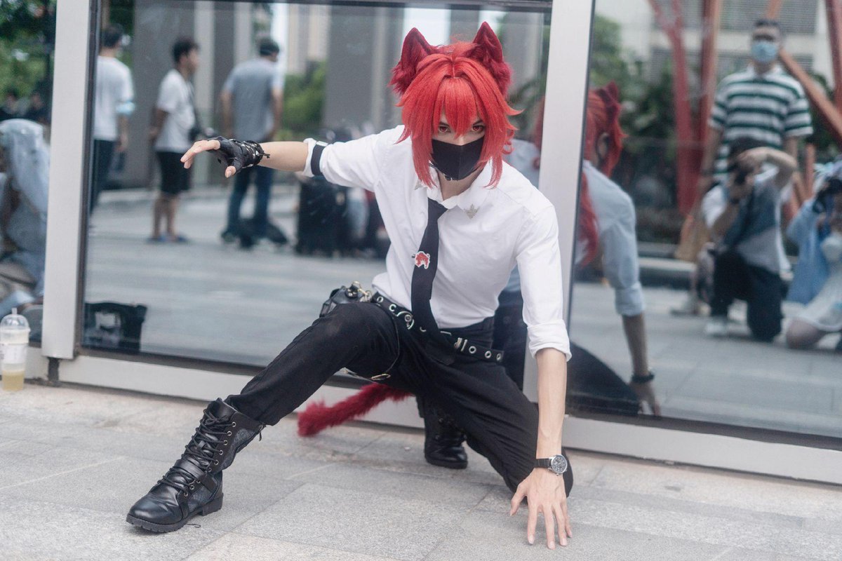 rnxl_u's tweet image. #cpsp #Diluc #漫展 #原神 #迪卢克 #GenshinImpactcosplay