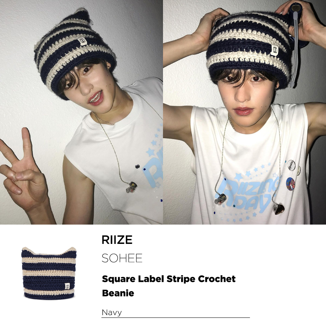 RIIZE #ソヒ 様着用😆💗💗💗 #猫耳ニット帽 のご紹介です😺💕 抜群の