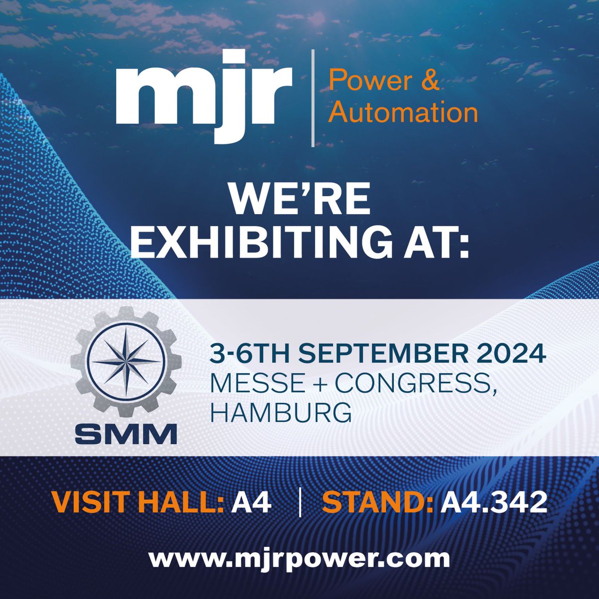 We are at WindEnergy Hamburg ! We're on the Energi Coast stand - Hall B1.OG, Stand 305.

Find out more here👉 mjrpower.com

#vessels #eCTV #CTV #NetZero #WindEnergyHamburg #EnergyTransition #Sustainability #RenewableEnergy #Innovation