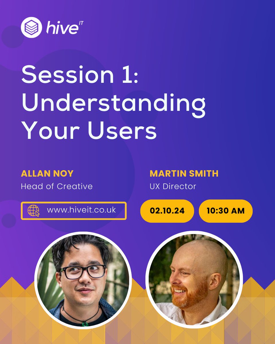 HiveIT_uk's tweet image. ⏰Only 1 week to go! Join our first FREE online design thinking session on October 2nd to learn how to understand your users with practical tools you can use right away. Register now eventbrite.co.uk/e/understandin… #DesignThinkingWorkshop #UX #Design #UnderstandingUsers