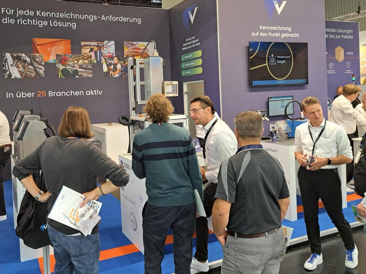 Wir freuen uns, den zweiten Tag auf der Fachpack zu starten! 📍 Nürnberg, Stand 1-312 in Halle 1. Erkunden Sie unsere Produkte, erleben Sie Demos und diskutieren Sie Vorteile mit uns! 🚀 Letzte Chance auf kostenlose Tickets:ow.ly/1yhU50TuYUx

#FACHPACK #Verpackungsindustrie