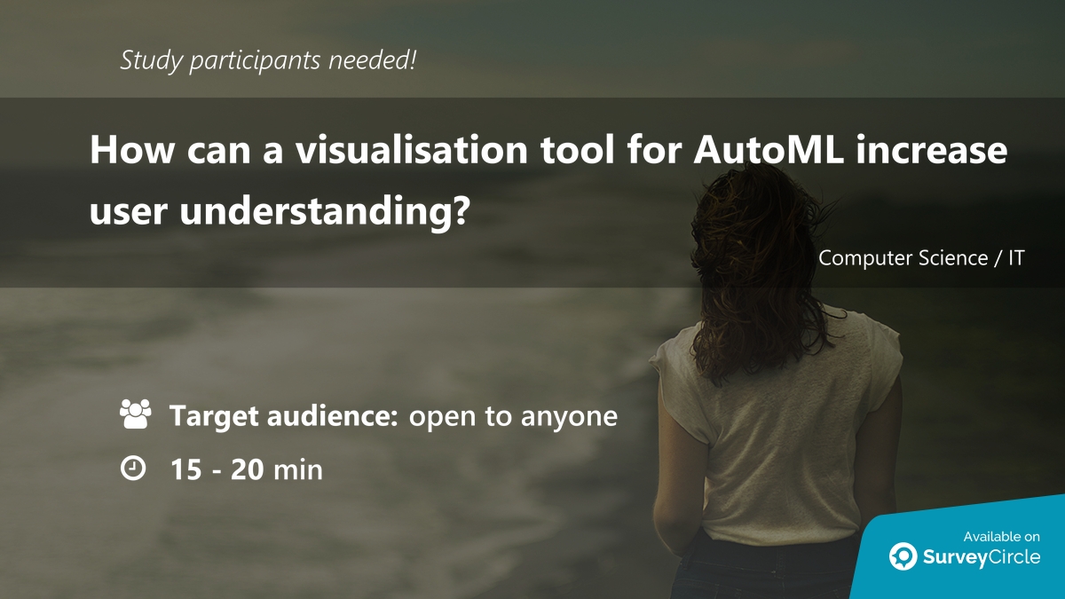 daily_research's tweet photo. Participants needed for online survey!

Topic: "How can a visualisation tool for AutoML increase user understanding?" https://t.co/9j3bBNp324 via @SurveyCircle #lmu_muenchen

#automl #visualisation #UserTrust #UserUnderstanding #explainability https://t.co/2VeCn8pwJG