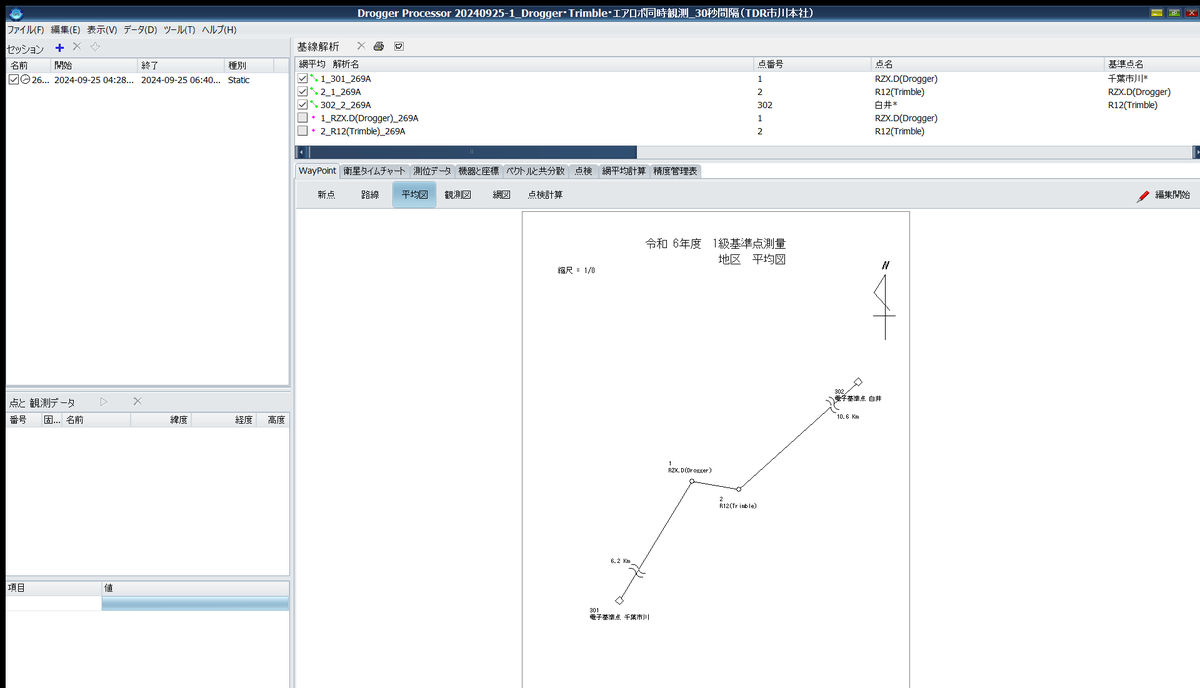 TdrDrone's tweet photo. TrimbleR12で取得したスタティックデータ(*.T04)も、DroggerProcessorに取り込めました。
ポイントは、変換ソフトの「ファイル形式」でした。
#DroggerProcessor
#convertToRINEX
#Trimble https://t.co/U6zpBbtYiU