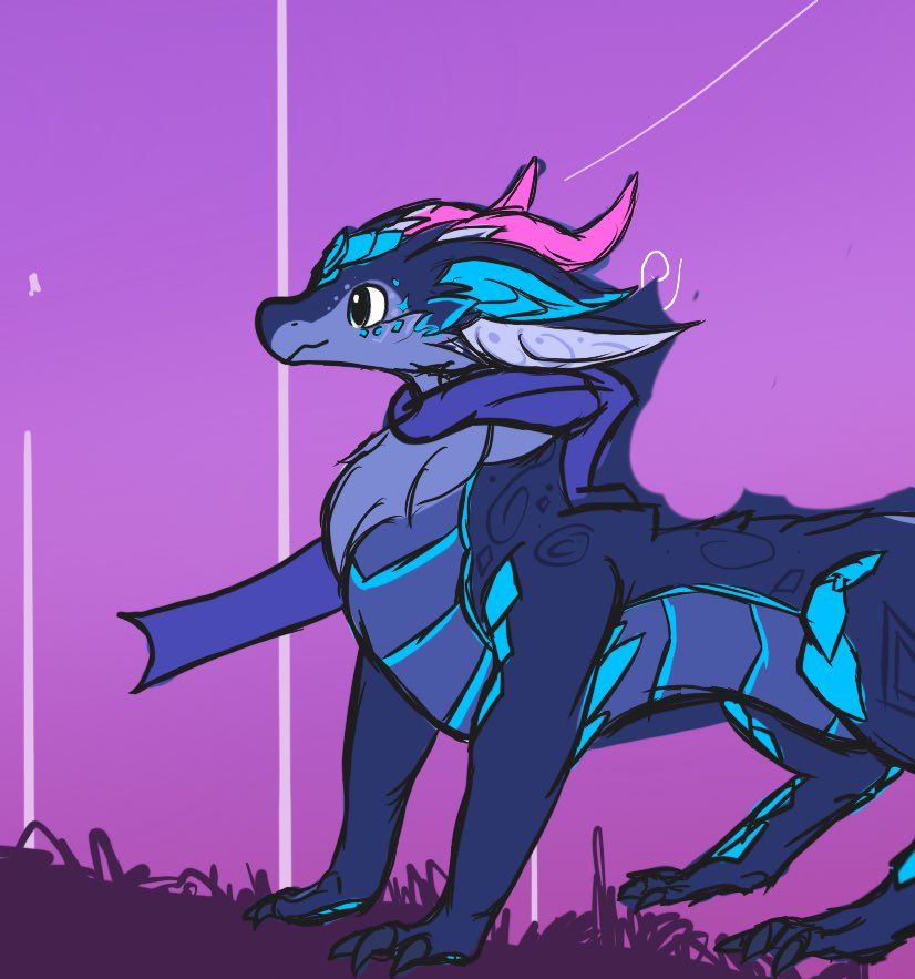 Oh hi! You want art? Uhh… Here! Something else random I’ve been working on.