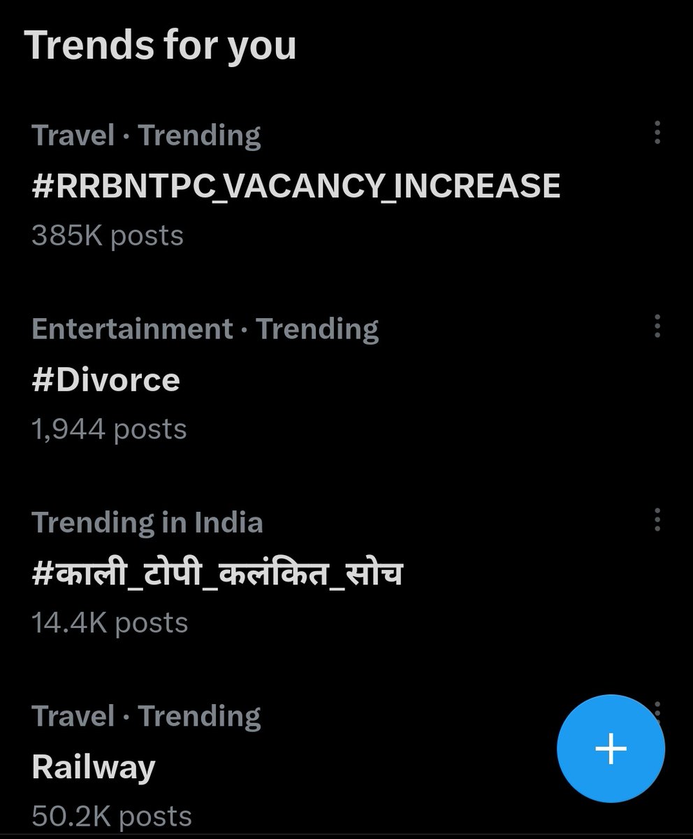 MalvarKumar's tweet photo. #1_trending with more than #3_lakh tweets,
Dear @AshwiniVaishnaw ji, please understand this genuine issue of Railway Students, they have waited for 5 long years yet the vacancy is too low, 23.7k less posts than in 2019.
#RRBNTPC_VACANCY_INCREASE https://t.co/roqdfCKHD9