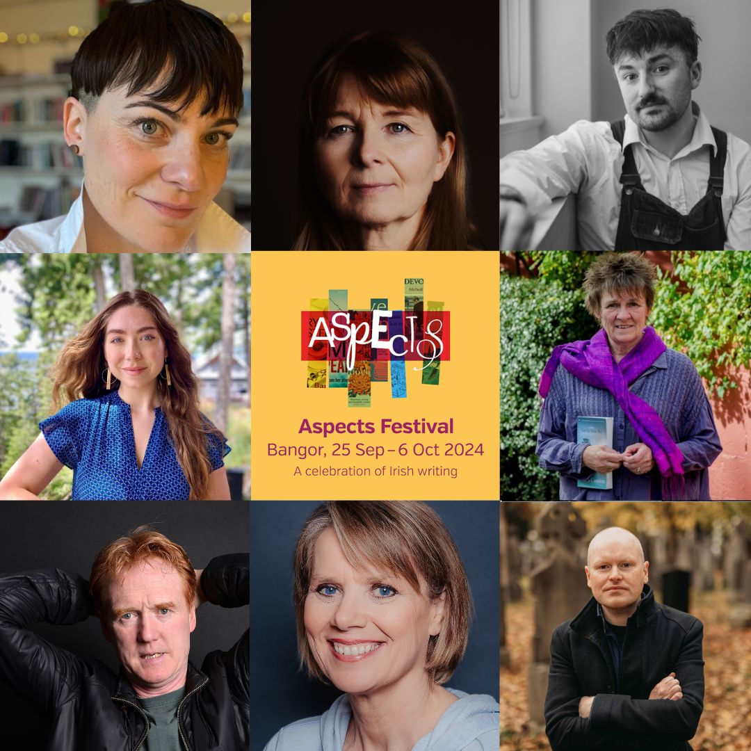 Aspects Festival kicks off TODAY with a programme of events celebrating literature, reading and writing! 📚
Many events have already sold out but there's still time to book tickets. 

More info: aspectsfestival.com/whats-on

#AspectsFestival #Aspects24 #BangorNI