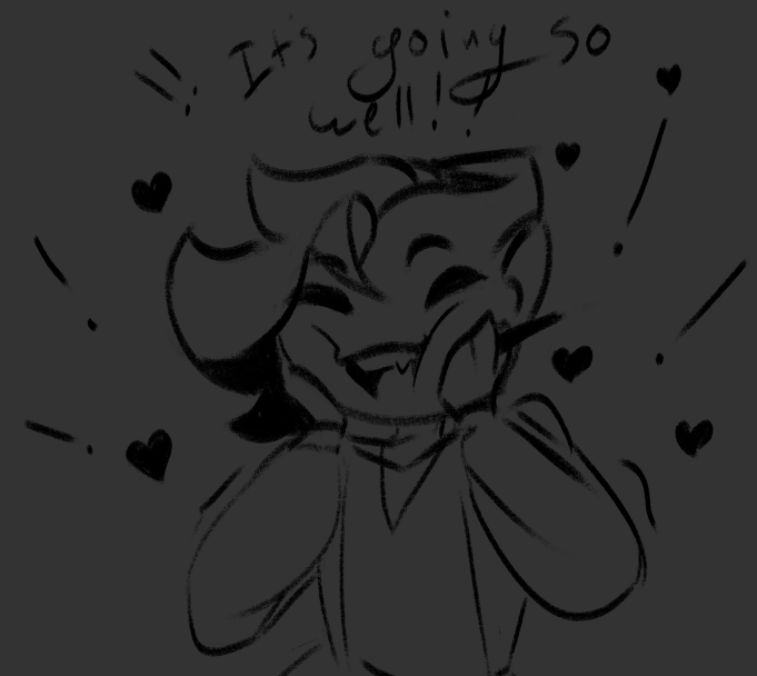 GardenLucids's tweet photo. Really excited~ I'm just about done with the refining pass for my ref sheet! It looks so nice!
Once the refining state is done the rest of it should be a cake walk~!  SOOON~! <3 <3 https://t.co/Kf5nYLBPBV