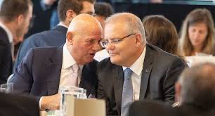 CaraMia200's tweet photo. Here’s Mr.Lew enjoying co. of #LNPmates who delivered massive corporate package of taxpayer largesse! 
It overshadowed #NZ scheme.
Unlike their prudent,well designd scheme,
#LNPCorruptionParty omitted clawback provision.

Luckily,our oligarchs are of outstanding quality! #Auspol https://t.co/QIXZQbxyxt