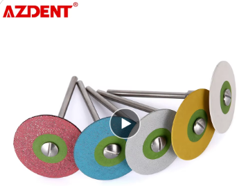 usahbtips's tweet photo. #DentalLabPolisher #AZDENT
https://t.co/GKOIIt0ODu

AZDENT Dental HP 26mm Rubber Diamond Polish Wheels for Zirconia Porcelain PFM Emaxs Dental Lab Polisher Wheel Disc

Specifications:
Model Number - HP 26mm
Brand Name - AZDENT
Origin - Mainland China
Package - 1pc/pack https://t.co/4MHlQZAm3H
