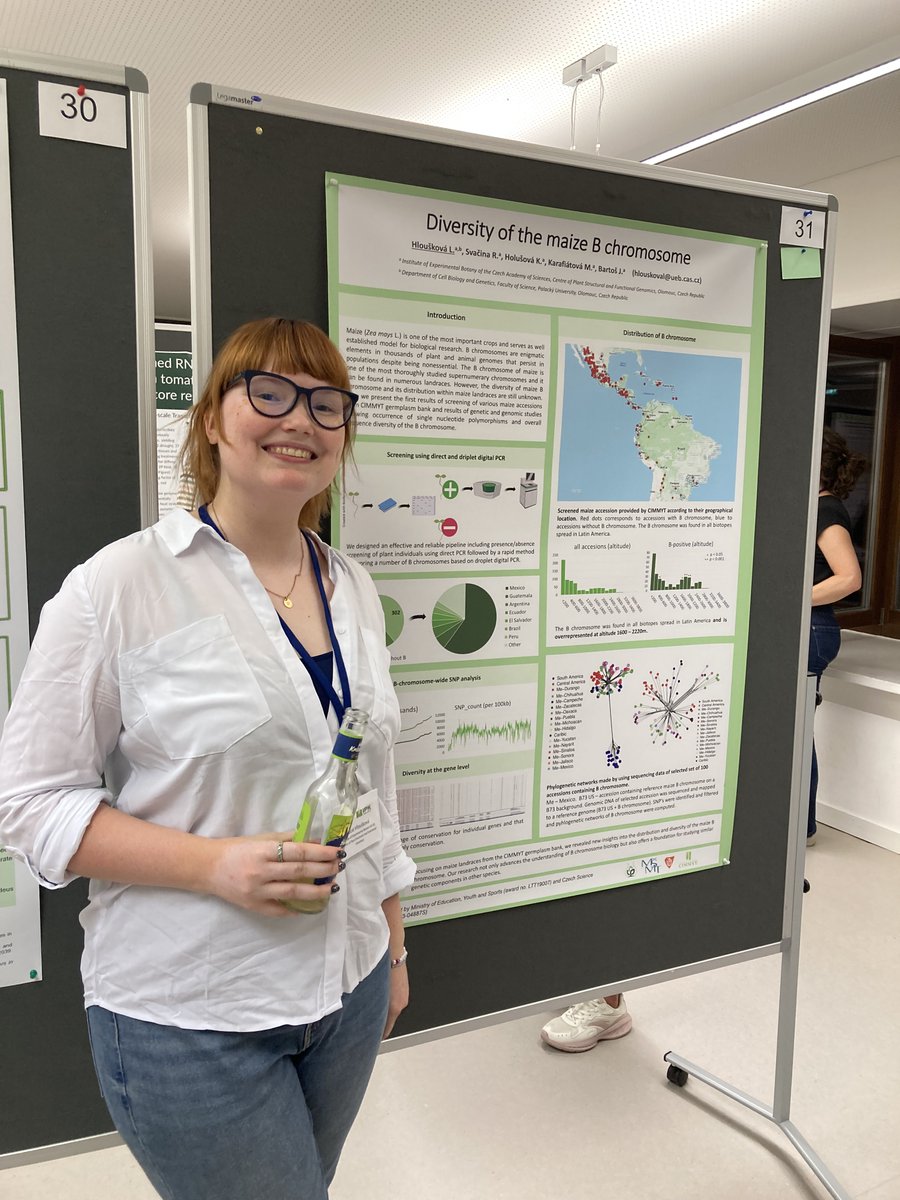Plant B chromosome biology research group (IEB) (@bartos_group) on Twitter photo Having amazing time at #CEPLAS_IPK_SummerSchool, celebrating new friendships and scientific exploration. Shoutout to our PhD students for their representation of B chromosomes! 🌱✨
<a href="/ceplas_1/">CEPLAS</a> <a href="/LeibnizIPK/">Leibniz IPK</a> <a href="/FoodSecurityUoC/">Food Security</a> #TRANSPLANTBIO Having amazing time at #CEPLAS_IPK_SummerSchool, celebrating new friendships and scientific exploration. Shoutout to our PhD students for their representation of B chromosomes! 🌱✨
<a href="/ceplas_1/">CEPLAS</a> <a href="/LeibnizIPK/">Leibniz IPK</a> <a href="/FoodSecurityUoC/">Food Security</a> #TRANSPLANTBIO