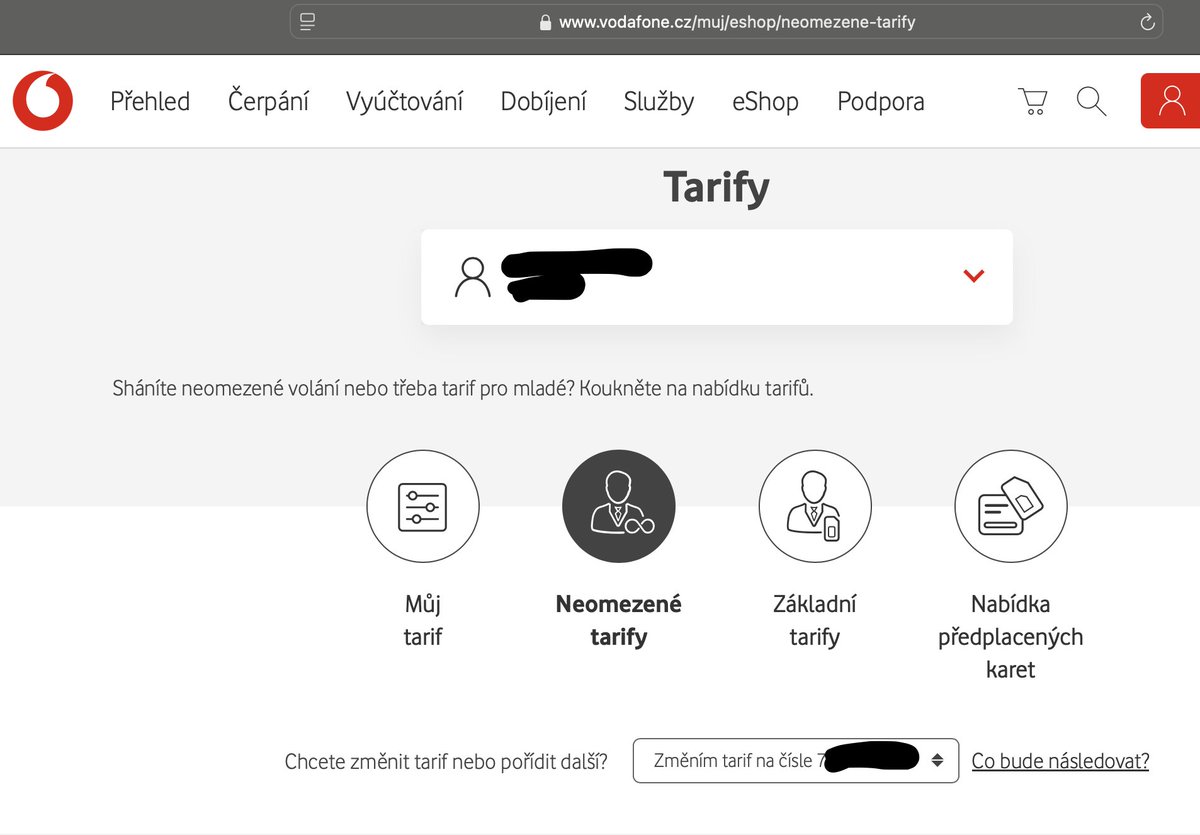 radkoa's tweet photo. @Vodafone_CZ Mně přijde, že v eShopu lze dokončit i změnu tarifu, případně koupit zařízení na stávající telefonní číslo se změnou tarifu... Nevadí, třeba to bude rychlejší s operátorem po telefonu, tam čekám zatím jen 18 minut. https://t.co/h7dlORZaHl