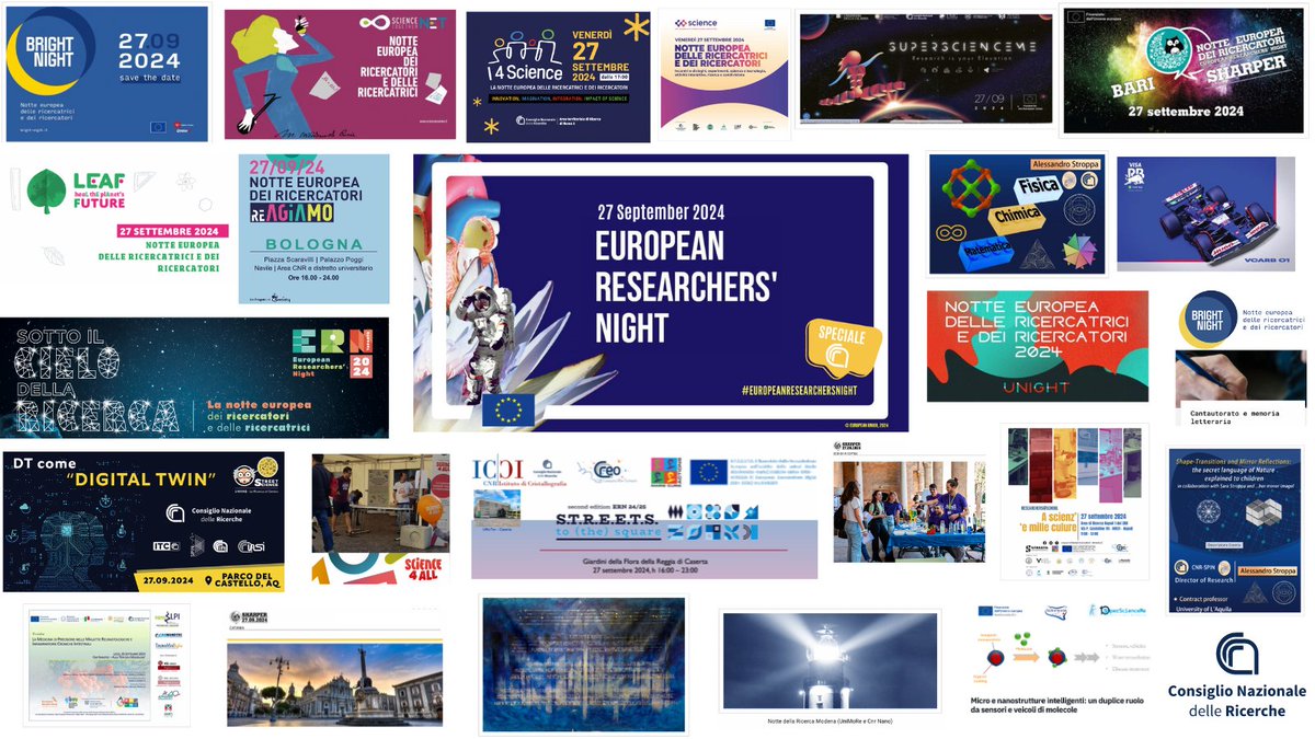 CNR Consiglio Nazionale delle Ricerche (@cnrsocial_) on Twitter photo Il #Cnr protagonista della #EuropeanResearchersNight
Sono previste iniziative in oltre 25 cittร italiane e un collegamento da remoto con i ricercatori e le ricercatrici presenti in #Antartide
Tutti gli appuntamenti, nello speciale dedicato su
cnr.it/it/speciale-noโฆ
<a href="/MC_Carro/">MariaChiara Carrozza</a> Il #Cnr protagonista della #EuropeanResearchersNight
Sono previste iniziative in oltre 25 cittร italiane e un collegamento da remoto con i ricercatori e le ricercatrici presenti in #Antartide
Tutti gli appuntamenti, nello speciale dedicato su
cnr.it/it/speciale-noโฆ
<a href="/MC_Carro/">MariaChiara Carrozza</a>