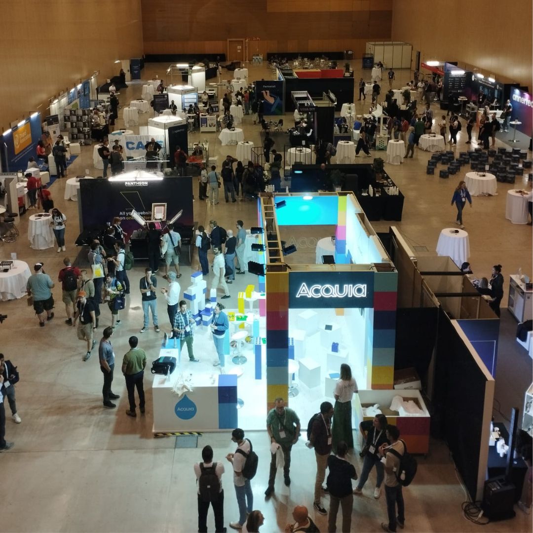Dive into the heart of #DrupalConBarcelona—visit the exhibition space! Connect with sponsors, engage with cutting-edge tools, and experience the fun side of tech with fellow Drupal enthusiasts. The community spirit is alive here—come be a part of it! 🙌 #DrupalConEur