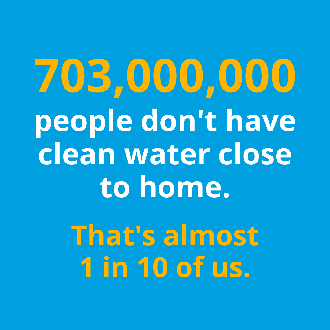 It's 2024 — how is there still a water crisis?

By working with governments and local communities around the world, we hope to bring an end to the water crisis once and for all, ensuring no one is held back by a lack of clean water 💦
