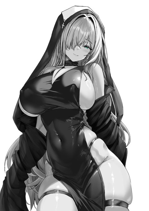 名前はまだない退魔シスターちゃん。
新進気鋭の実力派だったけど淫魔の大襲撃があったときに現地住民の身勝手な裏切りで大量の淫魔と一人で戦うことになって物量で押し切られて敗北してエロスの限りを尽くされる。体は淫らに開発されてしまうけど助けられた後も戦い続け、みたいな設定が 