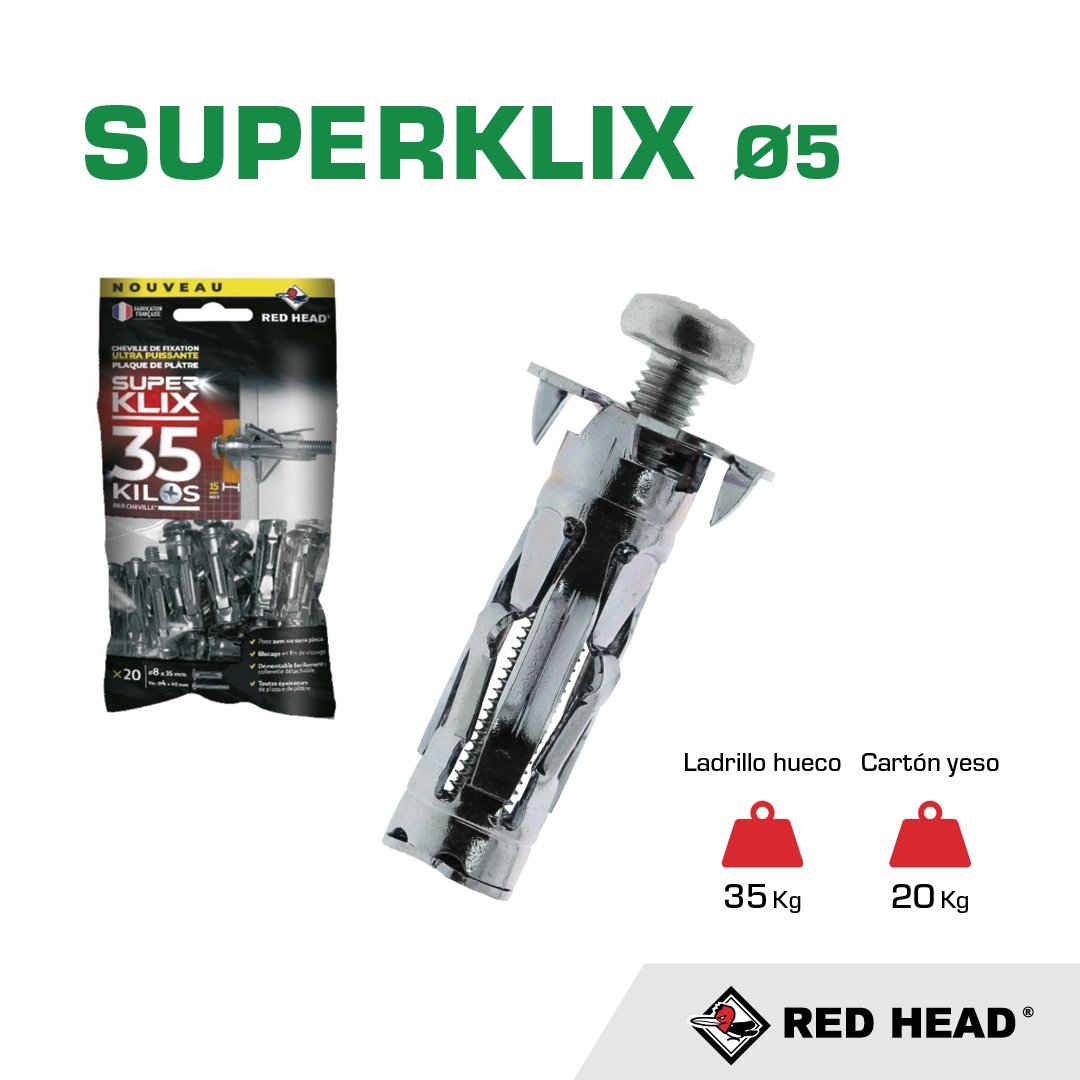 👆¿Buscas una solución segura y confiable para asegurar los muebles de tu cocina?

¡Descubre los tacos Superklix!, estos pequeños gigantes ofrecen la máxima resistencia y durabilidad.

¡Dale a tu espacio la estabilidad que se merece!

🛠️ #HogarSeguro #SolucionesInteligentes