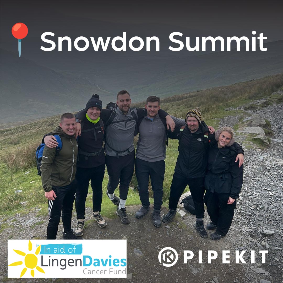 Pipekit's tweet photo. Team @Pipekit did it! The team climbed Mt Snowdon in rapid time 💪
🥾Big thanks Steve the guide from @BlueSkiesAdvent 
There is still time to support our charity of the year,  @Lingen Davies Cancer Fund 

https://t.co/8bDiXEz1Sj

#Pipekit #LingenDavies #BlueSkiesAdventures https://t.co/qPf8kguX1O