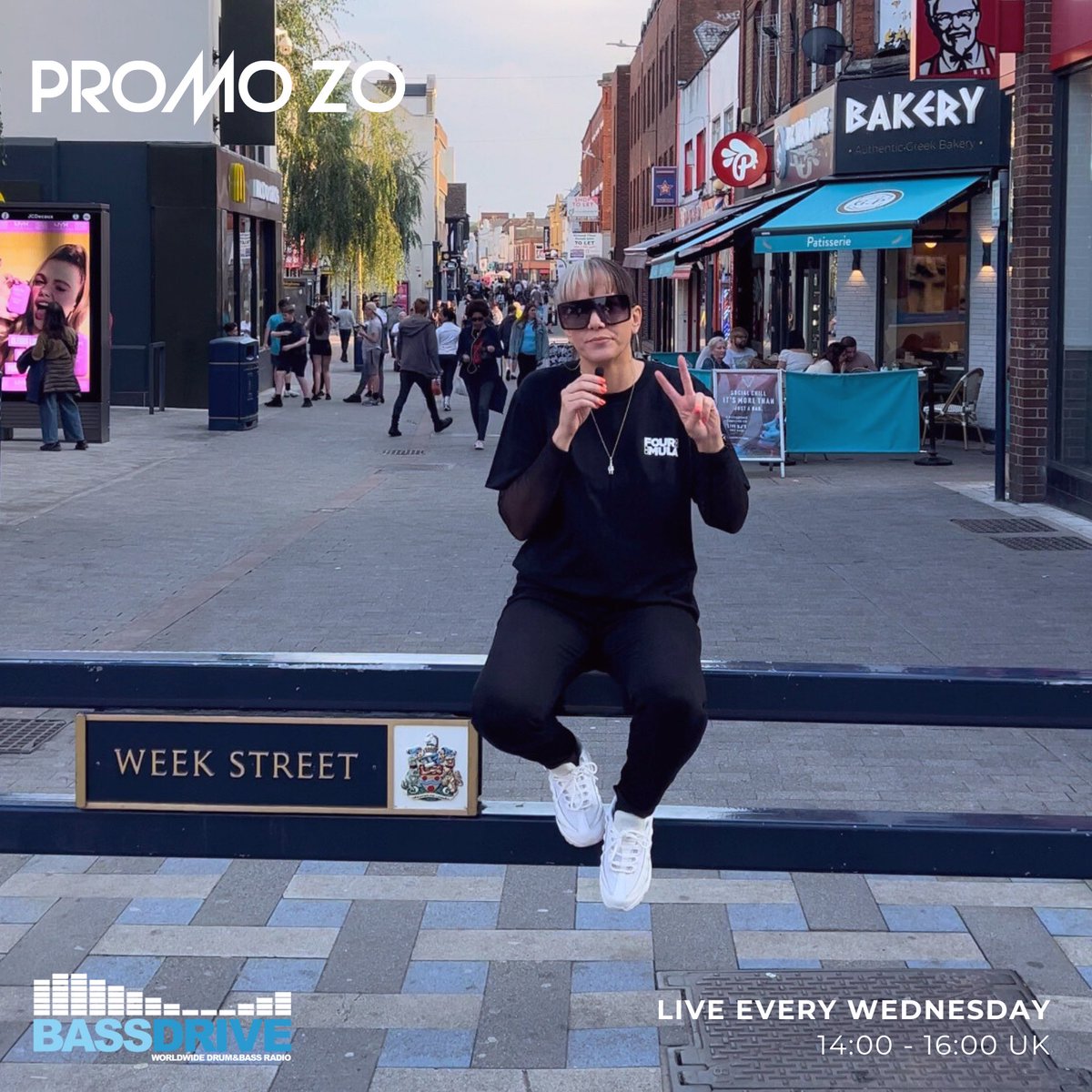 PromoZO's tweet photo. We’re half way thru the week which means I’ll be LIVE today on @bassdrive from 2-4pm with the freshest cuts and much excite for this Friday as @Fourmula_dnb lands in Maidstone 🤩 

Lock in on the web and join us on the WuW Crew 👾 

#dnb #drumandbass #bassdriveradio https://t.co/6s1Q58f24B