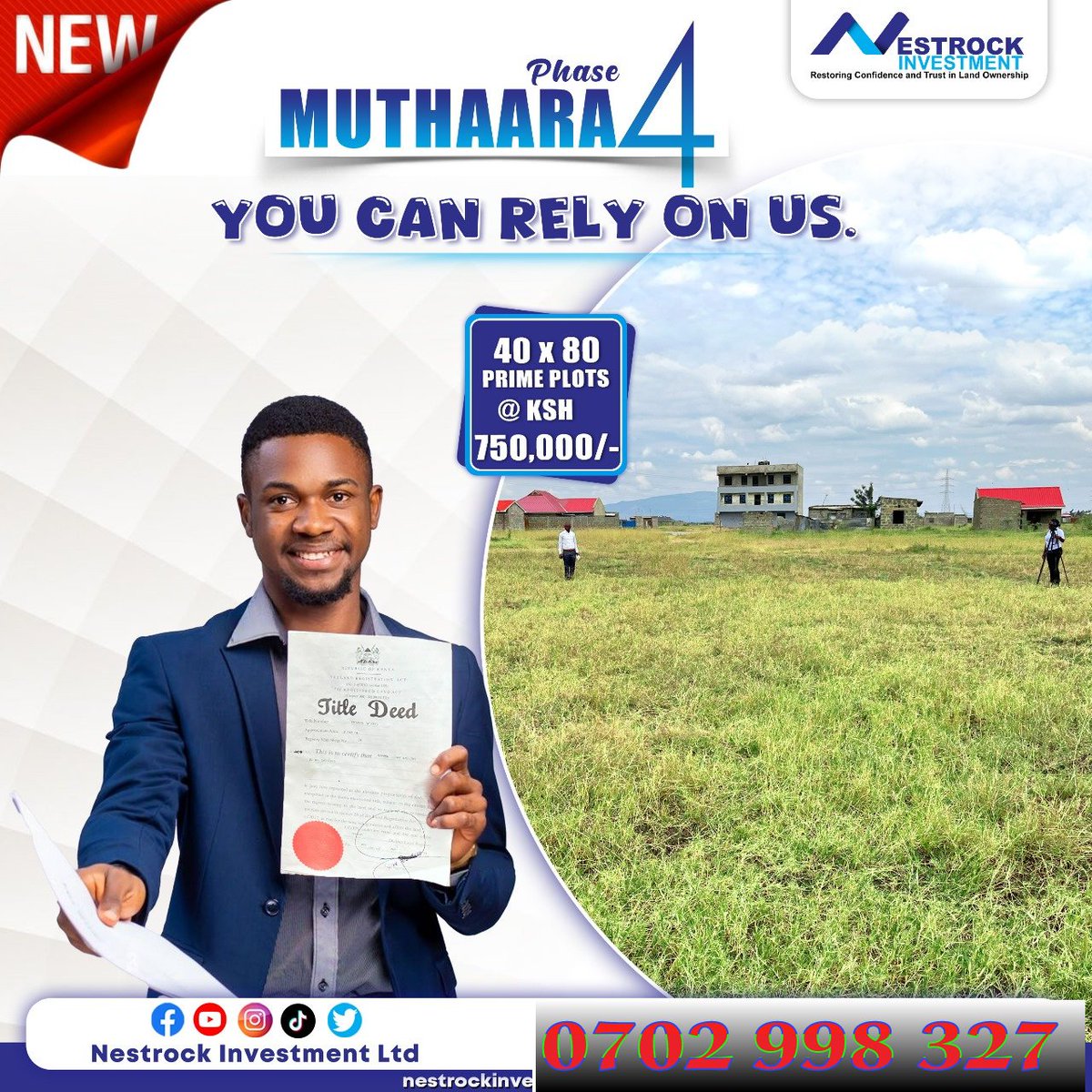 simonnestrock's tweet image. Muthaara!! Definitely, it is a full package affair. All social amenities at your doorstep. Thika road to your proximity. Yaani Kila kitu, just call me for a free Site visit.
#Maandamano
#Onyonka
#Gachagua
#Telegram
#verydarkman