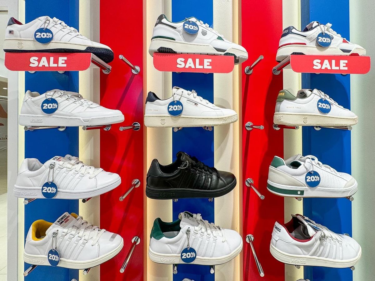 AranetaCity's tweet image. Need shoes that deliver on the court and stand out off it? K-Swiss has fresh drops, and some are on SALE! 👟🎾✨

Shop now at 📍K-Swiss, Upper Ground B, Gateway Mall 2! 

#KSwiss #GatewayMall2 #CityOfFirsts #AranetaCity #AranetaAt70