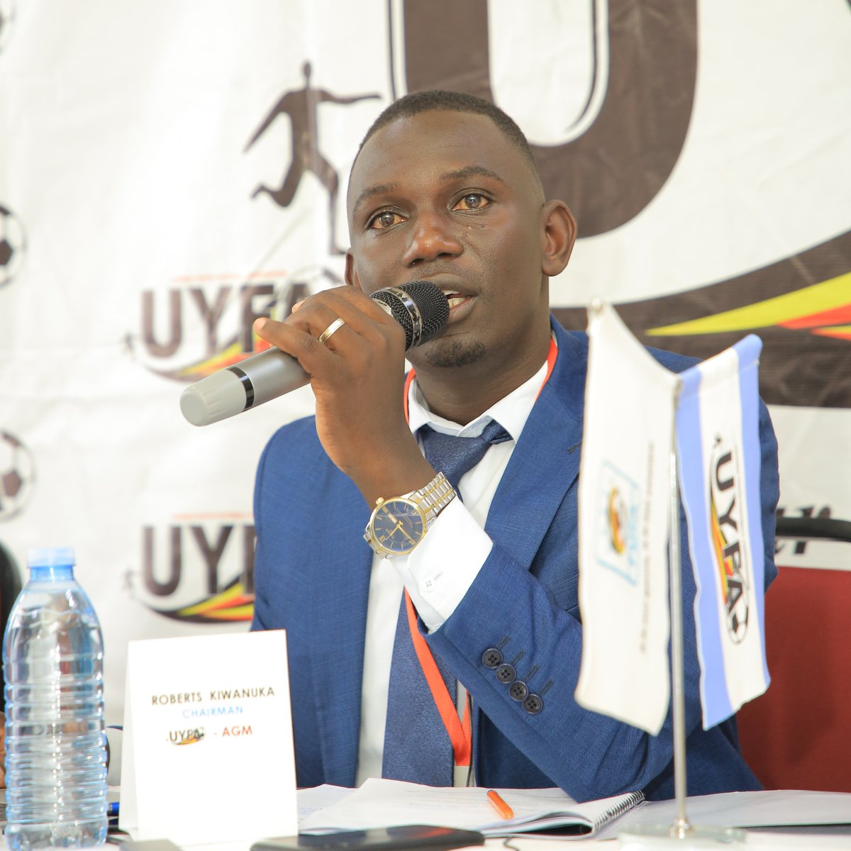 "Thank you, all youth football investors, for giving  kids the opportunity to play football because this is the only way we can have more Denis Onyango, Messi to mention but a few". UYFA Chairman, Roberts Kiwanuka Via 2024 AGM