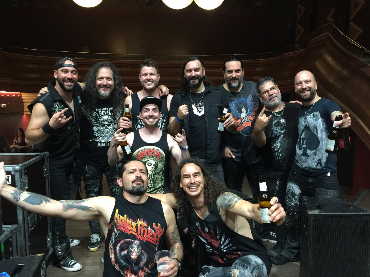 Andy_Cobos_'s tweet photo. and the spanish tour is over 🤘🏻 thanks for coming! Murcia-Madrid-BCN-Bilbao #ronnieromeroband &amp; #firerose https://t.co/l5HKYg6CVH