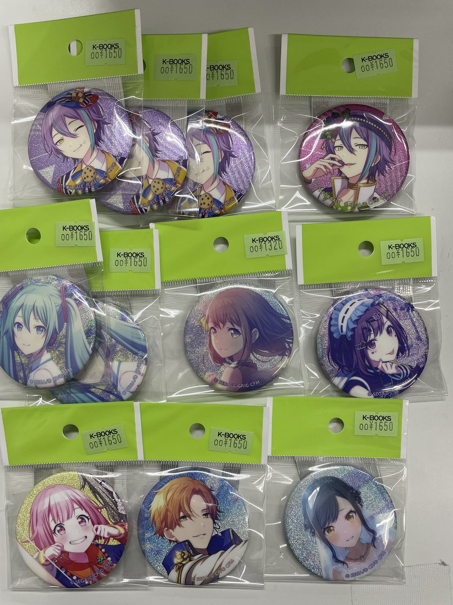 入荷情報】 プロジェクトセカイ グリッター缶バッジ 神代類🎈 初音ミク