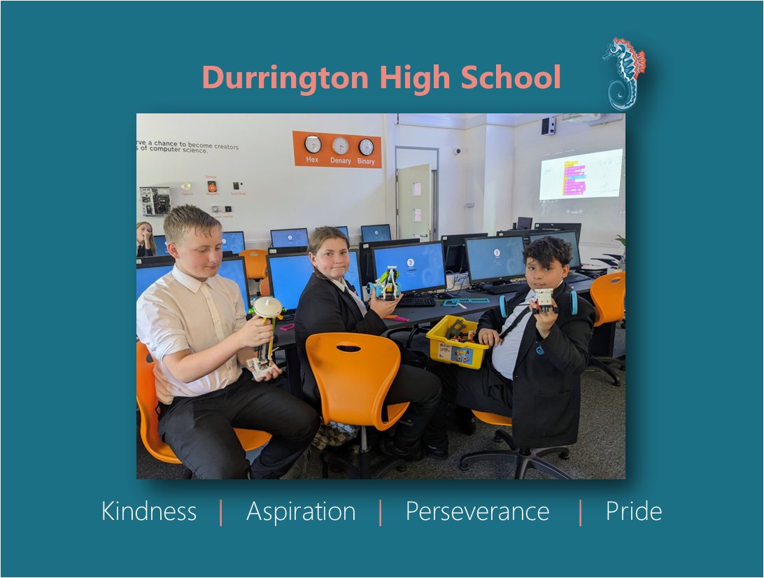 DurringtonHigh's tweet image. All year 8 students are invited to attend Lego Spike club which takes place after school every Wednesday in F26 with Mrs Taylor. This club takes on challenges and competitions, and even has extra-curricular trips later in the year!

#DHSclubs #DHSComputing #LegoSpike
