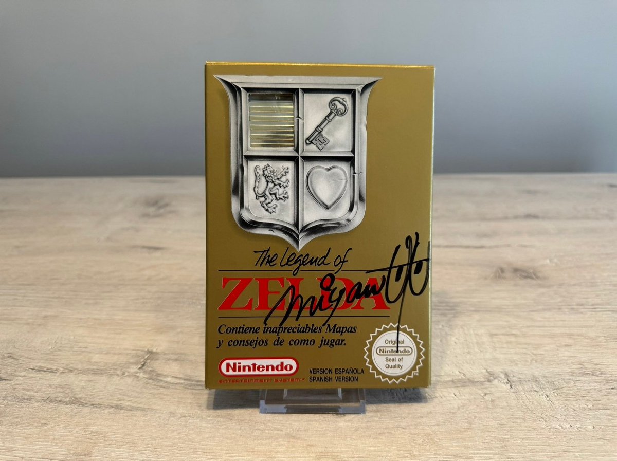 Para este miércoles en el concurso #betagrading, contamos con este The Legend of Zelda firmado por el grandísimo Shigeru Miyamoto!

💎1 like= 1 punto
💎1 retweet o cita= 3 puntos.

BetaGrading.com