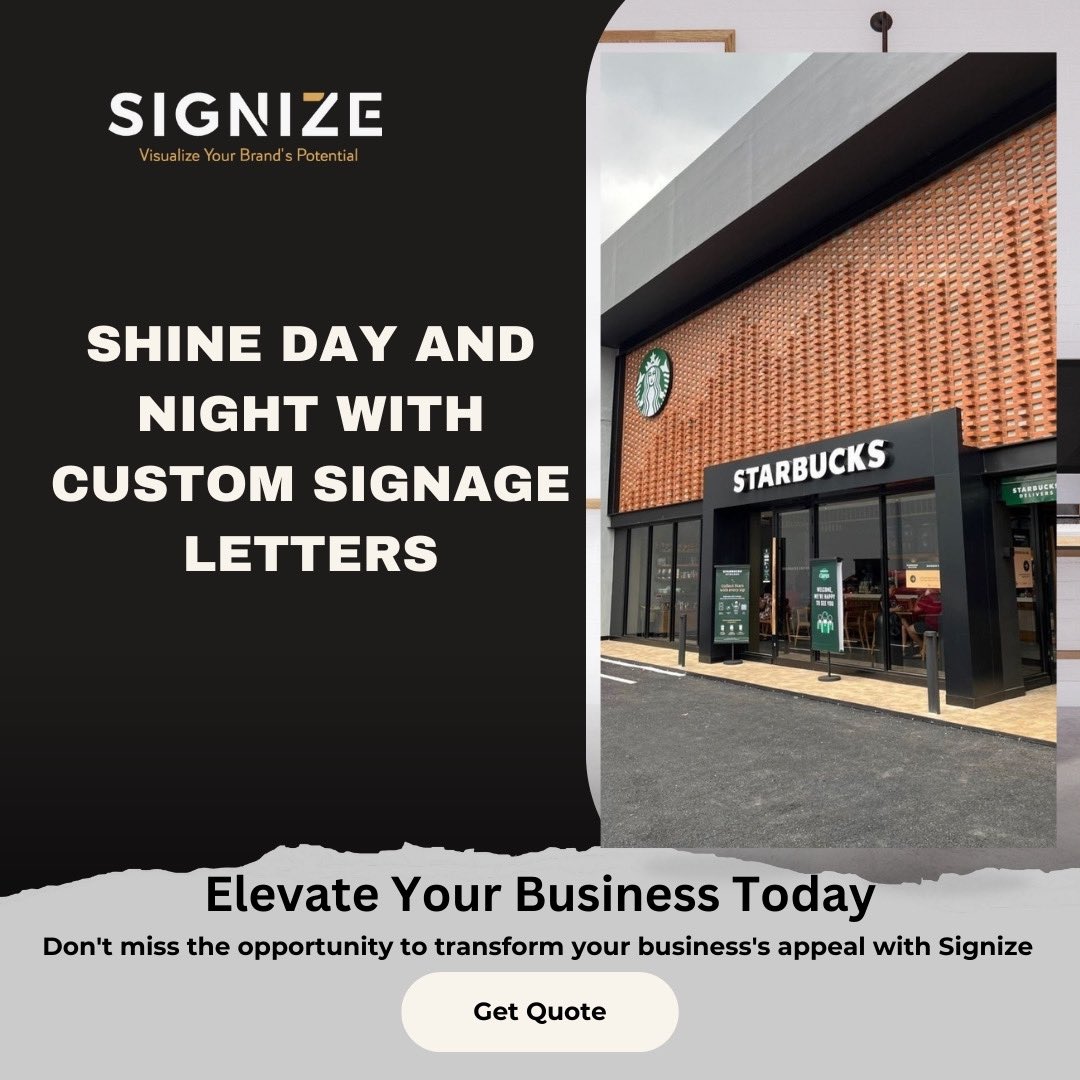 Signize_us's tweet image. Unlock your brand’s potential with Signize! From eye-catching designs to real-time analytics, we’ve got everything you need to make an impact. Join us and watch your business soar! 📊✨ #Signize #BusinessGrowth #MarketingTools