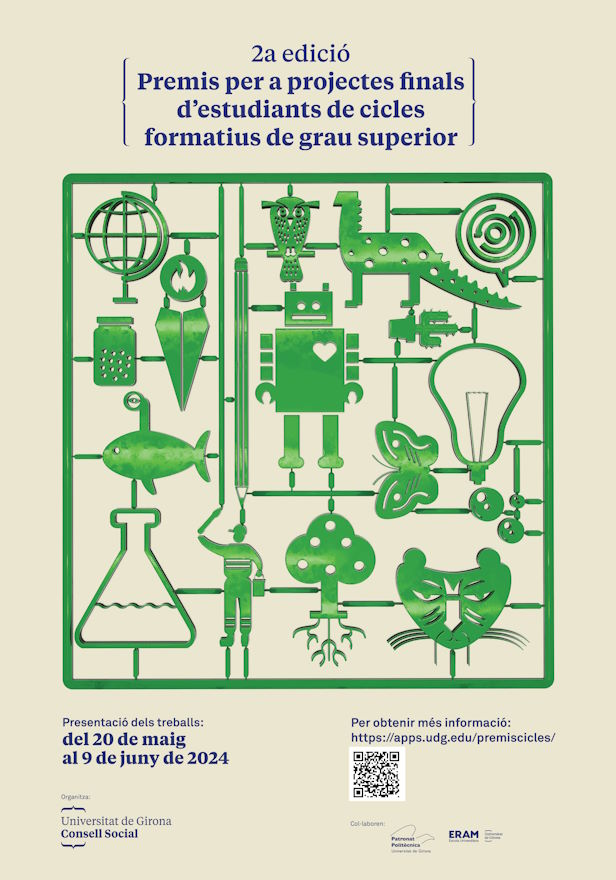 Consell Social de la UdG (@udgcsocial) on Twitter photo Aquesta tarda tindrà lloc el lliurament dels premis (2a edició) per a projectes finals d'estudiants de cicles formatius de grau superior del <a href="/UdGCSocial/">Consell Social de la UdG</a> de la <a href="/univgirona/">Universitat de Girona</a>. Per més informació apps.udg.edu/premiscicles/ Aquesta tarda tindrà lloc el lliurament dels premis (2a edició) per a projectes finals d'estudiants de cicles formatius de grau superior del <a href="/UdGCSocial/">Consell Social de la UdG</a> de la <a href="/univgirona/">Universitat de Girona</a>. Per més informació apps.udg.edu/premiscicles/